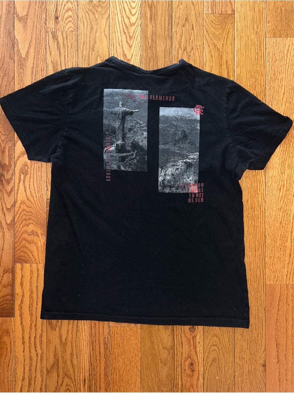 CR Flamengo Brazil Doublesided Official T-Shirt Size Large - Picture 3 of 4